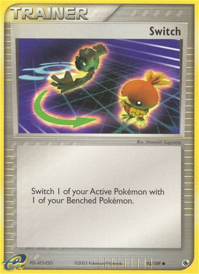 EX Ruby&Sapphire Switch #92/109